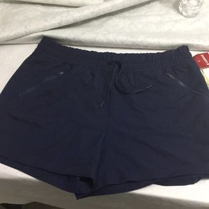 Navy blue shorts